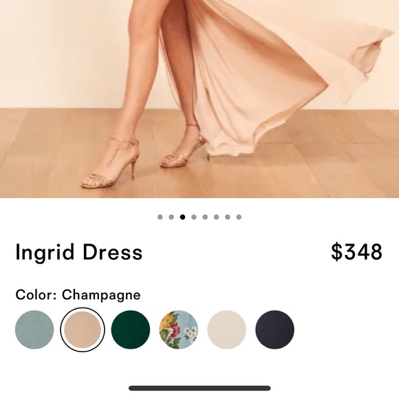 NWT - Reformation Ingrid Gown - Picture 3 of 8